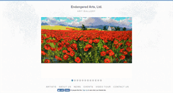 Desktop Screenshot of endangeredarts.com